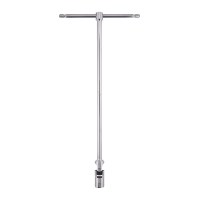 MILWAUKEE Výkyvná nástrčná hlavice s dlouhou T-rukojetí Hex 21 mm 4932492690