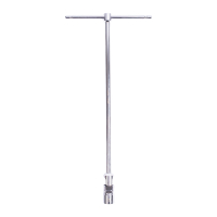 MILWAUKEE Výkyvná nástrčná hlavice s dlouhou T-rukojetí Hex 22mm 4932492691