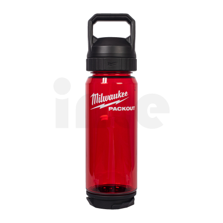 MILWAUKEE Packout Láhev 740 ml s víčkem - červená 4932498636