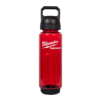 MILWAUKEE Packout láhev 1 005 ml s víčkem – červená 4932498637