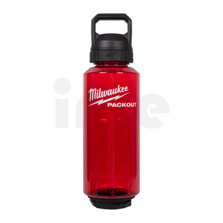 MILWAUKEE Packout láhev 1420 ml s víčkem – červená 4932498638