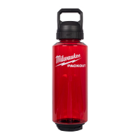 MILWAUKEE Packout láhev 1420 ml s víčkem – červená 4932498638