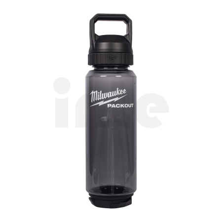 MILWAUKEE Packout láhev 1005 ml s víčkem – černá 4932498640