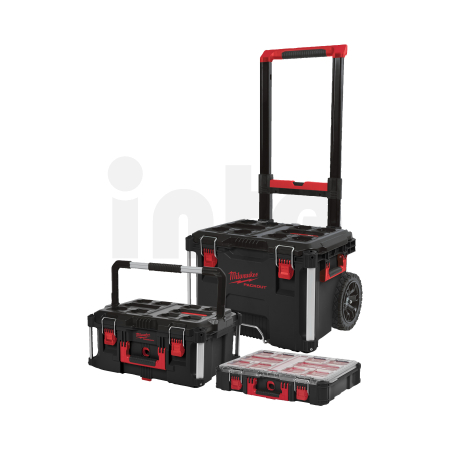 MILWAUKEE PACKOUT™ Sada vozíku, boxu a organizéru 4932499041