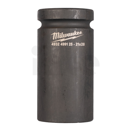 MILWAUKEE Železniční průmyslová prodloužená hlavice 1" 21 x28 mm -1 ks 4932499125