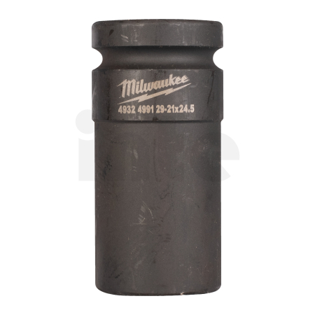 MILWAUKEE Železniční průmyslová prodloužená hlavice 1" 21 x 24,5 mm -1 ks 4932499129