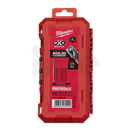 MILWAUKEE SDS-Plus MX4 drill bits 4932500060