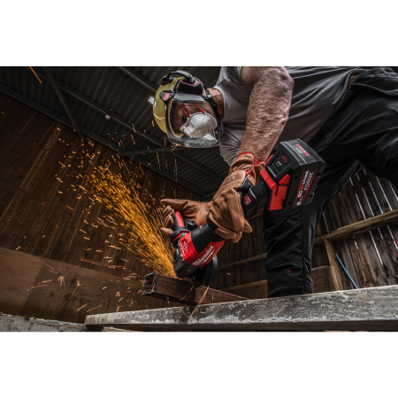 MILWAUKEE M18 FHSAG125XPDB2-0X M18 FUEL vysoce výkonná 125mm bruska s brzdou a kolébovým spínačem 4933493417