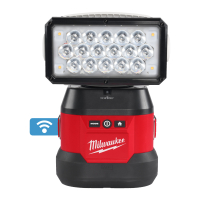 MILWAUKEE Užitkové dálkové bodové světlo M18™ s ONE-KEY™ 4933498303