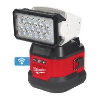 MILWAUKEE Užitkové dálkové bodové světlo M18™ s ONE-KEY™ 4933498303