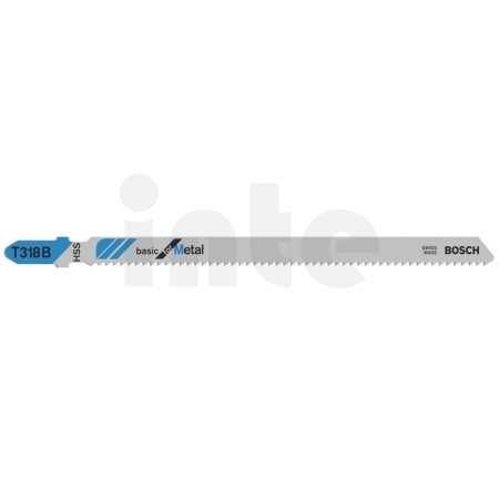 BOSCH Pilový plátek do kmitací pily T 318 B, 5 ks 2608631404