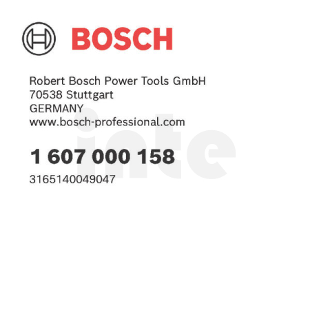 BOSCH Sada upínacích přípravků 3dílná, pro malé úhlové brusky 1607000158