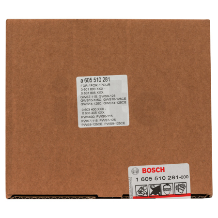 BOSCH Odsávací kryty pro broušení 1605510281