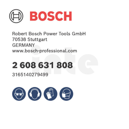 BOSCH Pilový plátek do kmitací pily T 318 A, 100 ks 2608631808
