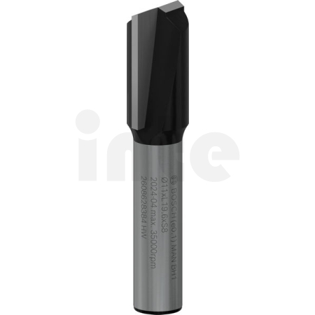 BOSCH Drážkovací fréza PRO, dva břity, Ø 11 × D 19,6, stopka 8 mm 2608628384
