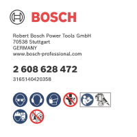 BOSCH Žlábkovací fréza PRO, R 8, stopka 12 mm 2608628472
