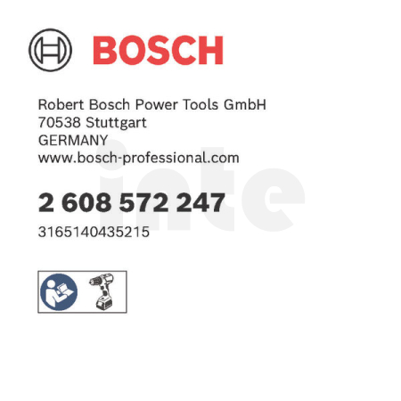 BOSCH Systémová sklíčidla 2608572247