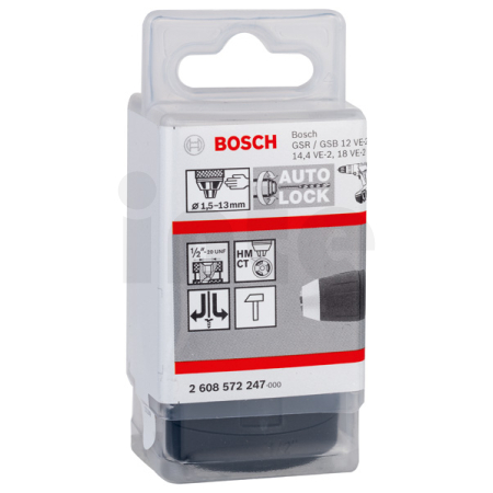 BOSCH Systémová sklíčidla 2608572247