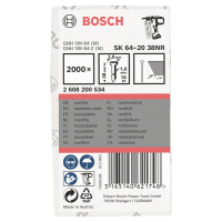BOSCH Hřebík se zápustnou hlavou, SK64-20 38NR 2608200534