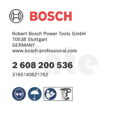 BOSCH Hřebík se zápustnou hlavou, SK64-20 63NR 2608200536