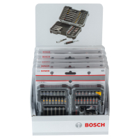 BOSCH 43dílná sada bitů a maticových nástavců, se šroubovacím bitem Extra Hard, smíšená PH, PZ, T, SL, H s univerzálním držákem