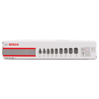 BOSCH 9dílná sada nástavců 7–19 mm 2608551098