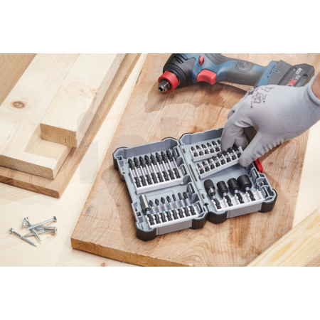 BOSCH Souprava nástavců Impact Control Power Bit, 8 kusů, 4×H5; 4×H6 2608522332