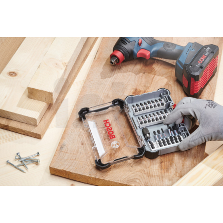 BOSCH Souprava nástavců Impact Control Power Bit, 8 kusů, 4×H5; 4×H6 2608522332