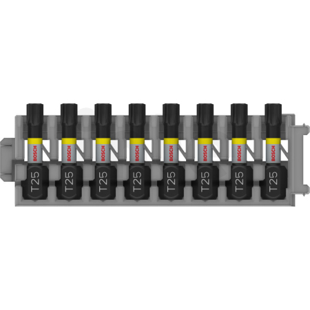 BOSCH Bit PRO Torx Impact, T25, 25 mm, 8 ks 2608522381