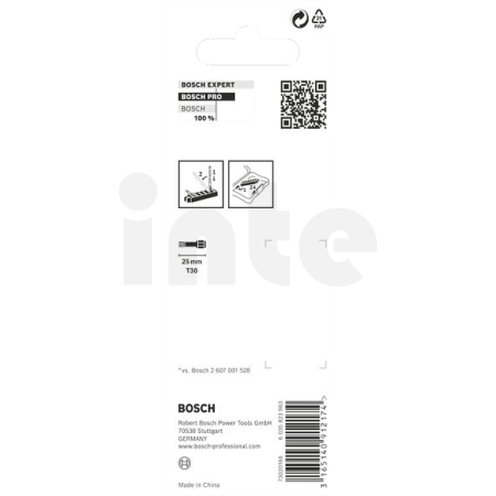 BOSCH Bit PRO Torx Impact, T30, 25 mm, 8 ks 2608522382