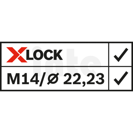 BOSCH X-LOCK CMW 10 ks ×125 mm  2608619369