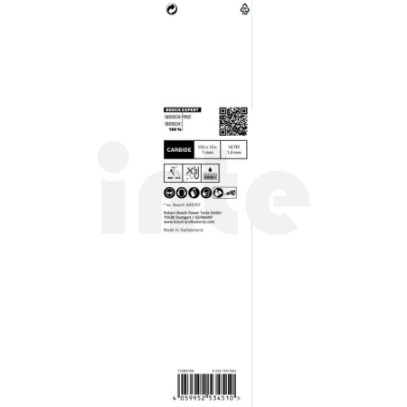 BOSCH Listy do pily ocasky S 922 EHM EXPERT Thin Tough Metal, 3 ks 2608900361