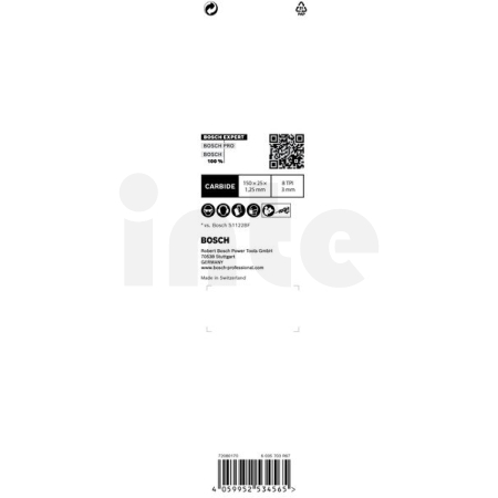 BOSCH List do pily ocasky S 955 CHC EXPERT Thick Tough Metal, 3 ks 2608900366