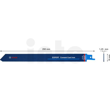 BOSCH List do pily ocasky S 1750 RD EXPERT Cement Cast Iron, 1 ks 2608900383