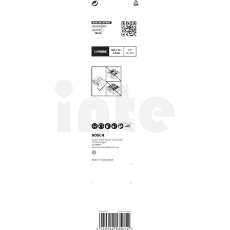 BOSCH List do pily ocasky S 1241 HM EXPERT Aerated Concrete, 3 ks 2608900411