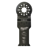 MILWAUKEE Bimetalový nůž 35 mm pro ponorné řezy do dřeva s hřebíky zaručuje dlouhou životnost 48906521