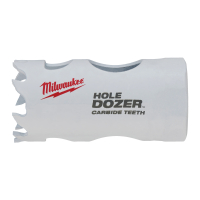 MILWAUKEE Hole Dozer Holesaws with Carbide Teeth 49560807