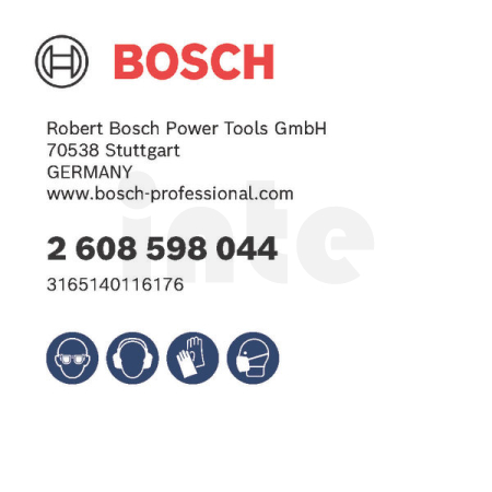 BOSCH Adaptér pro diamantové vrtací korunky PRO, G ½", 300 mm 2608598044