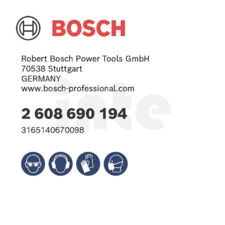 BOSCH Lopatkový sekáč PRO HEX 22-5C 115 × 400 mm 2608690194