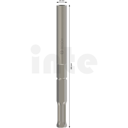 BOSCH Zatloukač zemnicích tyčí PRO HEX 22, 25 × 300 mm 2608690196