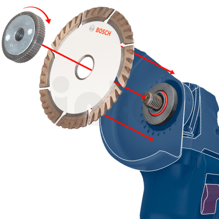 BOSCH Řezací kotouč PRO Metal, 355 × 2,8 × 25,4 mm 2608601238