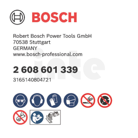 BOSCH Řezací kotouč PRO Rail, 355 × 4 × 25,4 mm 2608601339