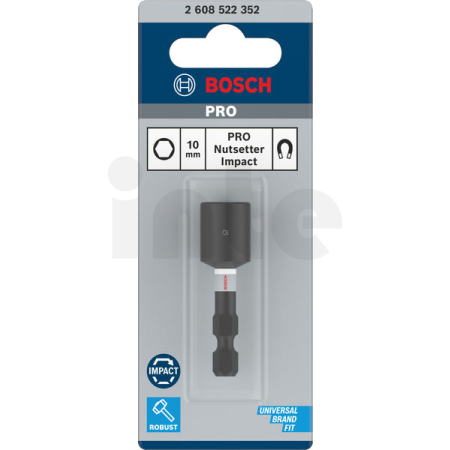 BOSCH Nástrčný klíč ImpactControl, 1 ks 2608522352