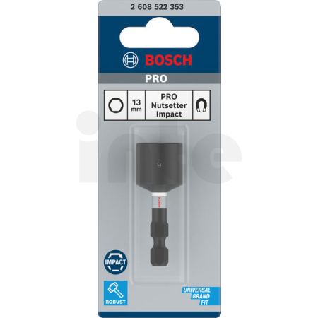 BOSCH Nástrčný klíč ImpactControl, 1 ks 2608522353