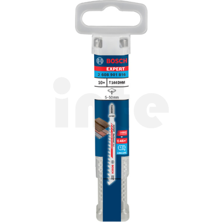 BOSCH Pilový plátek pro přímočaré pily EXPERT Hardwood fast T144DHM, 10 ks 2608901816