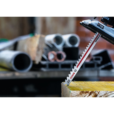 BOSCH Pilový plátek pro přímočaré pily EXPERT Multi Material T367XHM, 10 ks 2608901818