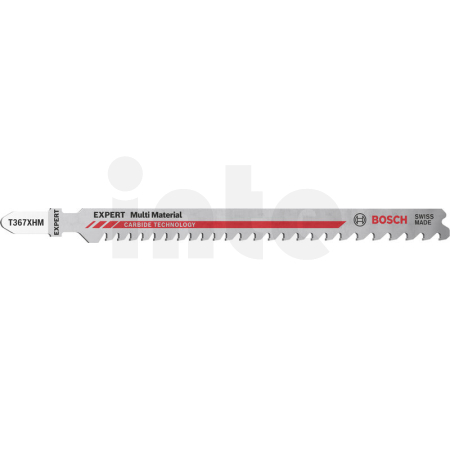 BOSCH Pilový plátek pro přímočaré pily EXPERT Multi Material T367XHM, 10 ks 2608901818