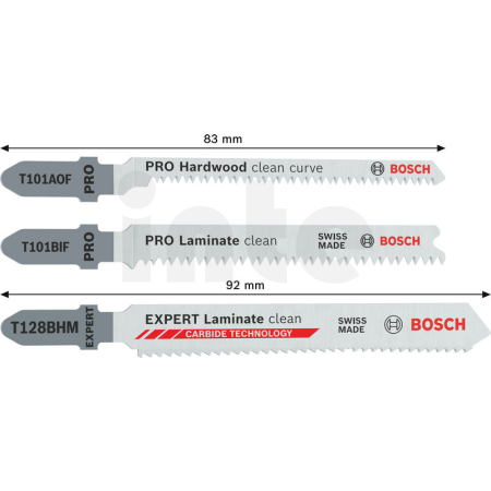 BOSCH Sada PRO Laminate, 15 ks 2607011947