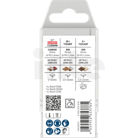 BOSCH Sada PRO Laminate, 15 ks 2607011947