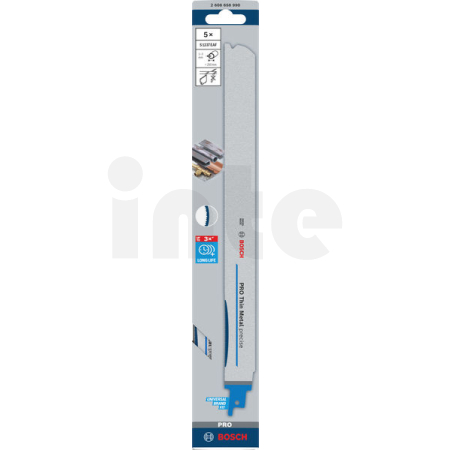BOSCH List PRO Thin Metal precise S1237EAF 1,1 × 25 × 300 mm, 5 ks 2608658990